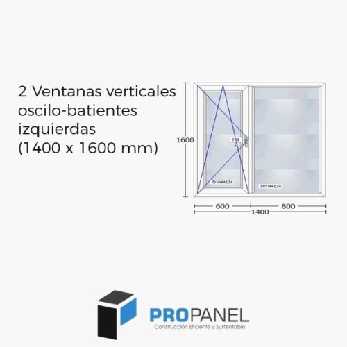 Kit Aberturas PVC Hus 1