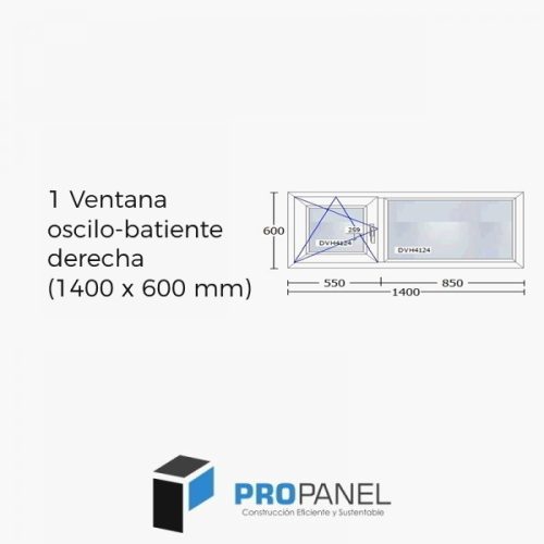 Kit Aberturas PVC Hus 1