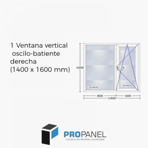 Kit Aberturas PVC Hus 1